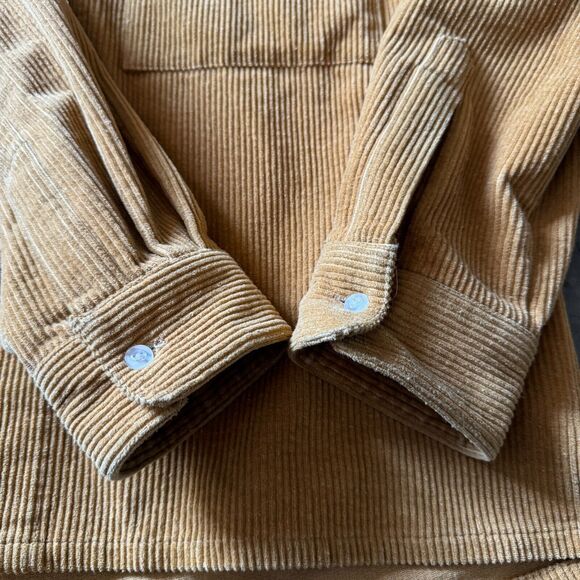 FuckingAwesome Corduroy Overshirt Heavyweight FA Medium Brown Button Up Skate - Picture 2 of 6